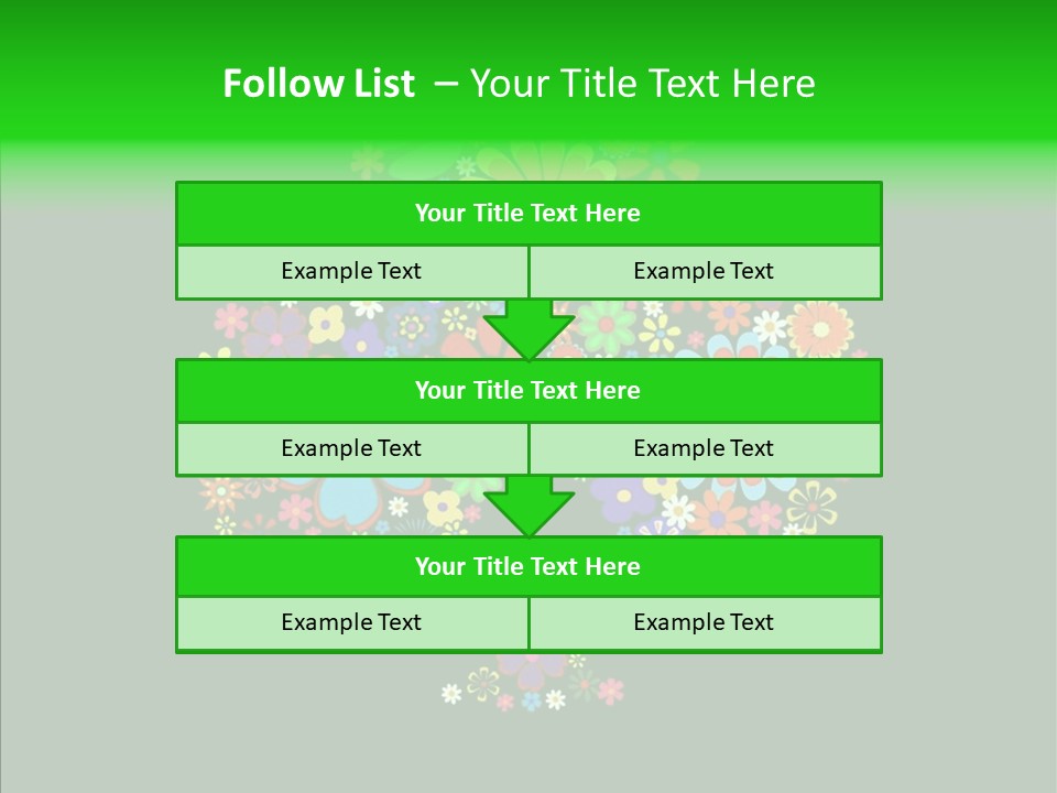 Color Stylize Groovy PowerPoint Template