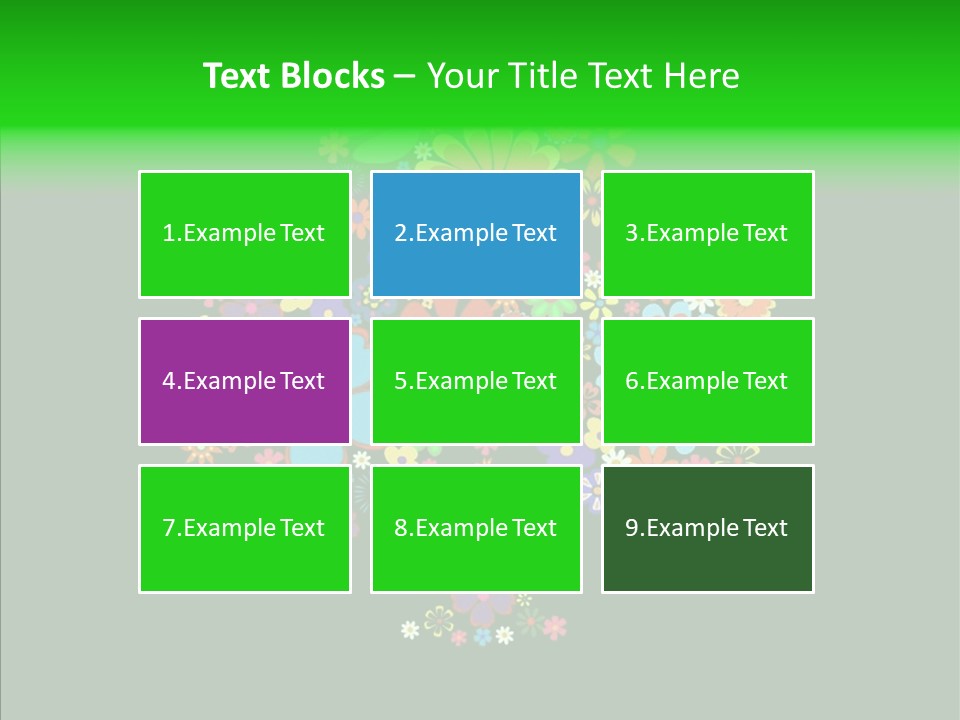 Color Stylize Groovy PowerPoint Template