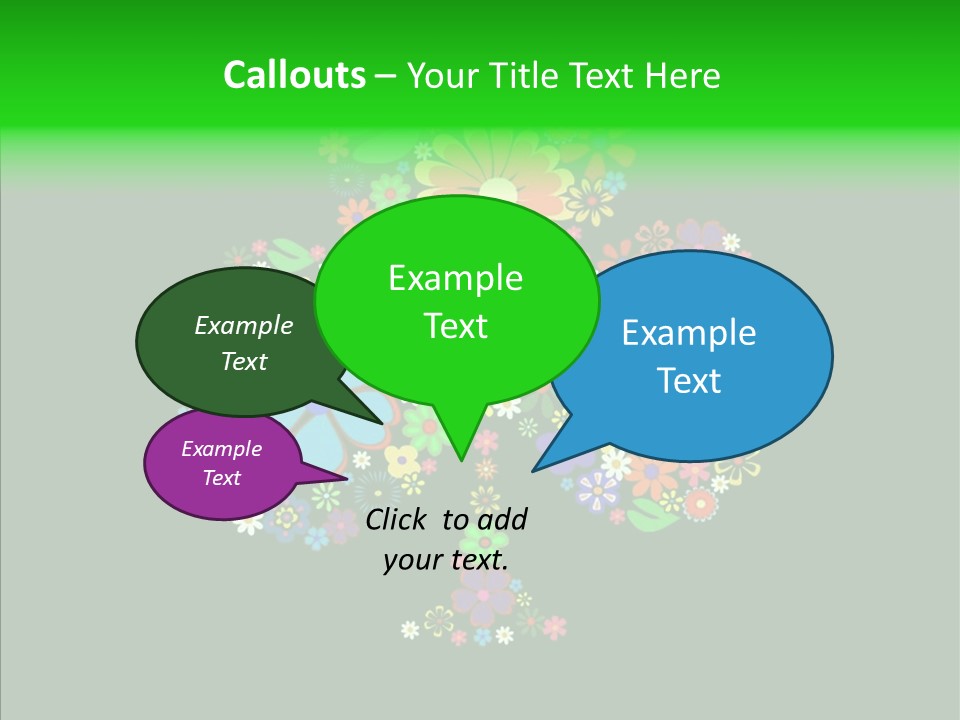 Color Stylize Groovy PowerPoint Template
