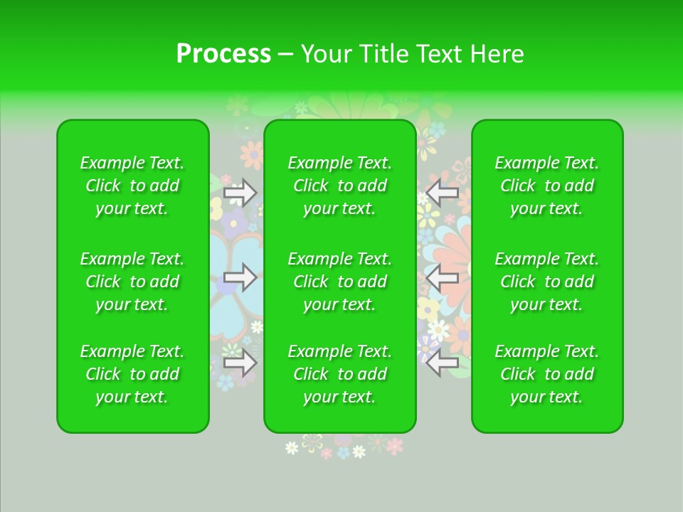 Color Stylize Groovy PowerPoint Template