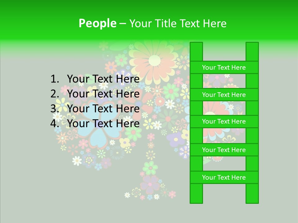 Color Stylize Groovy PowerPoint Template