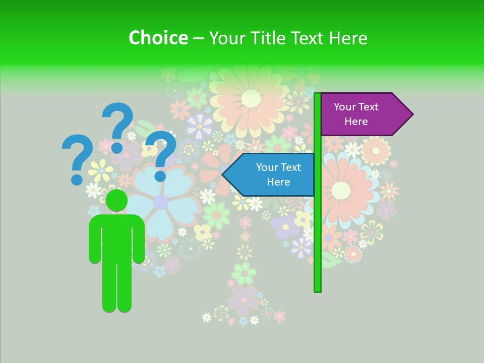 Color Stylize Groovy PowerPoint Template