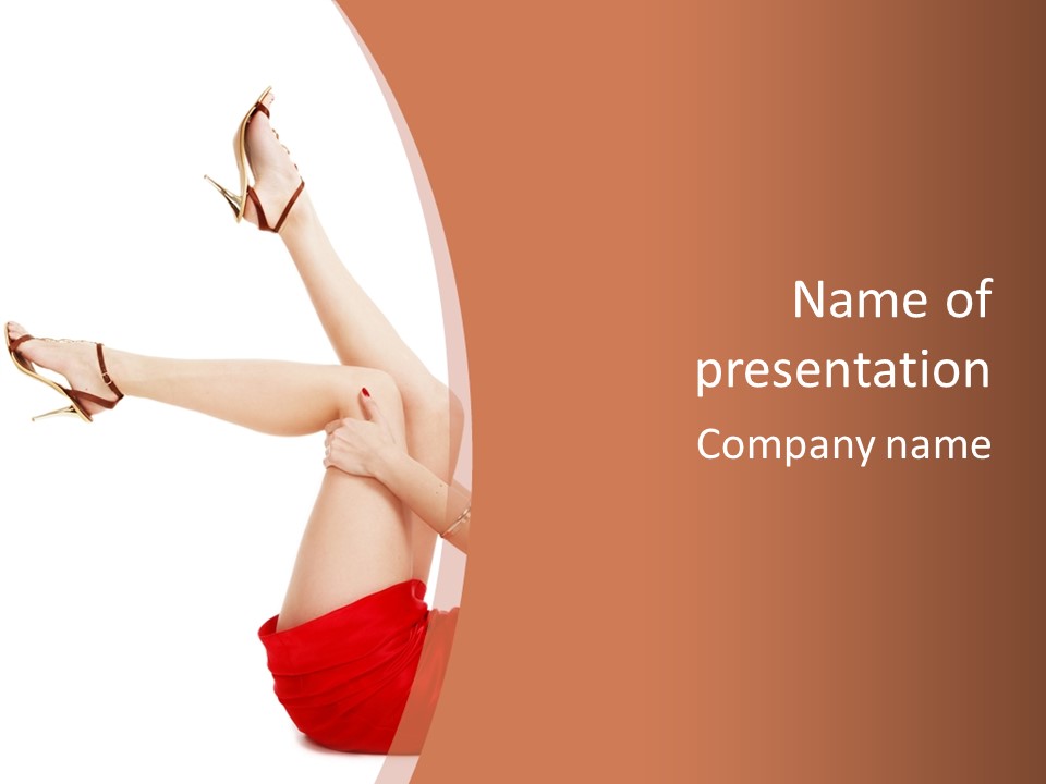 Cellulite Depilation Epilation PowerPoint Template