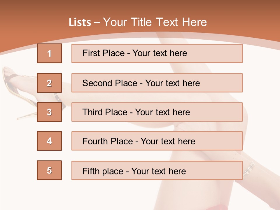 Cellulite Depilation Epilation PowerPoint Template