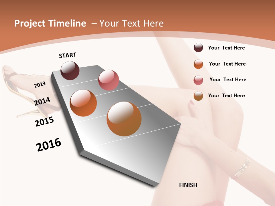 Cellulite Depilation Epilation PowerPoint Template