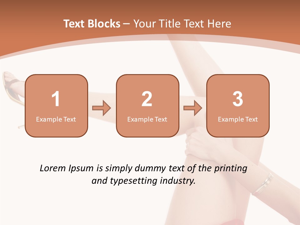 Cellulite Depilation Epilation PowerPoint Template