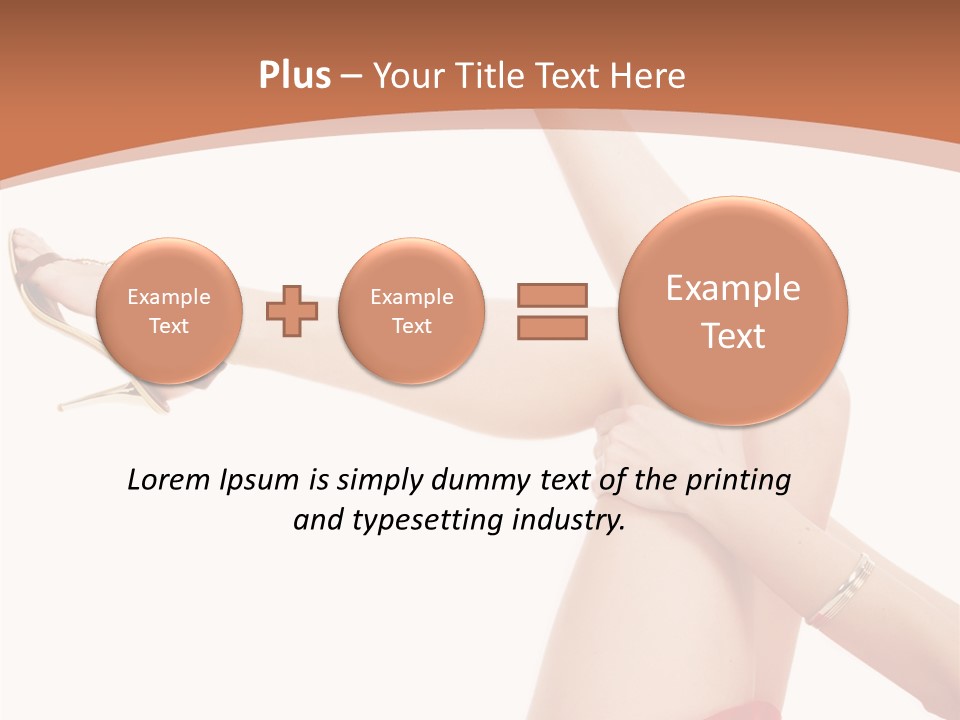 Cellulite Depilation Epilation PowerPoint Template