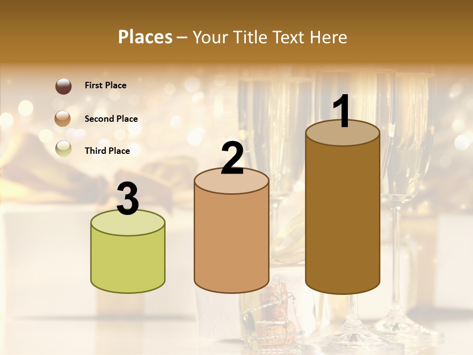 Food Table Rucola PowerPoint Template