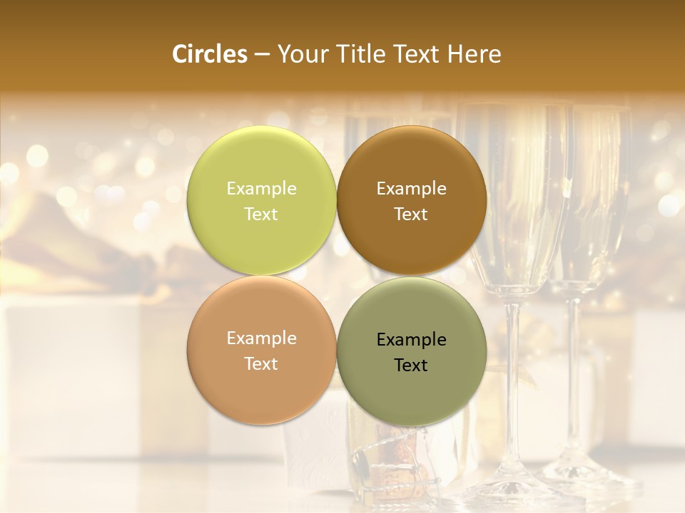 Food Table Rucola PowerPoint Template