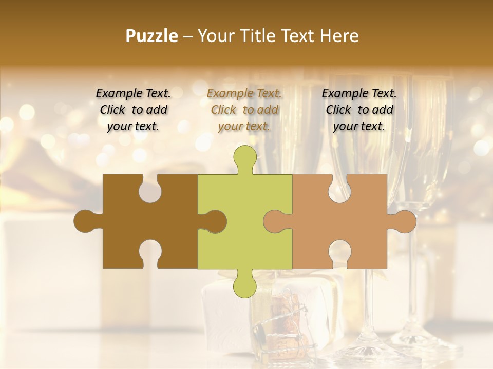 Food Table Rucola PowerPoint Template