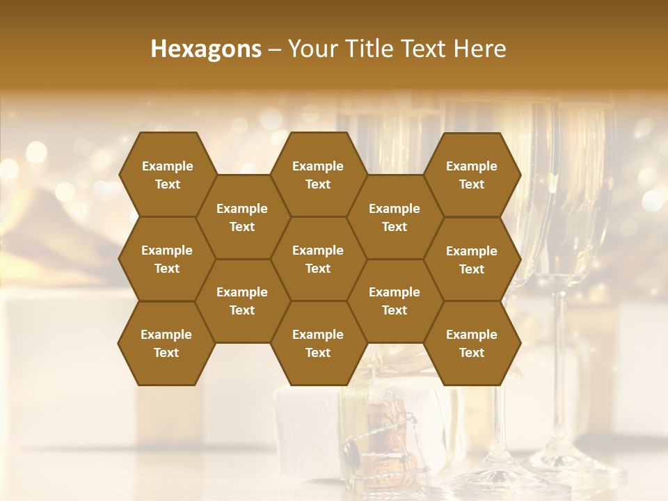 Food Table Rucola PowerPoint Template