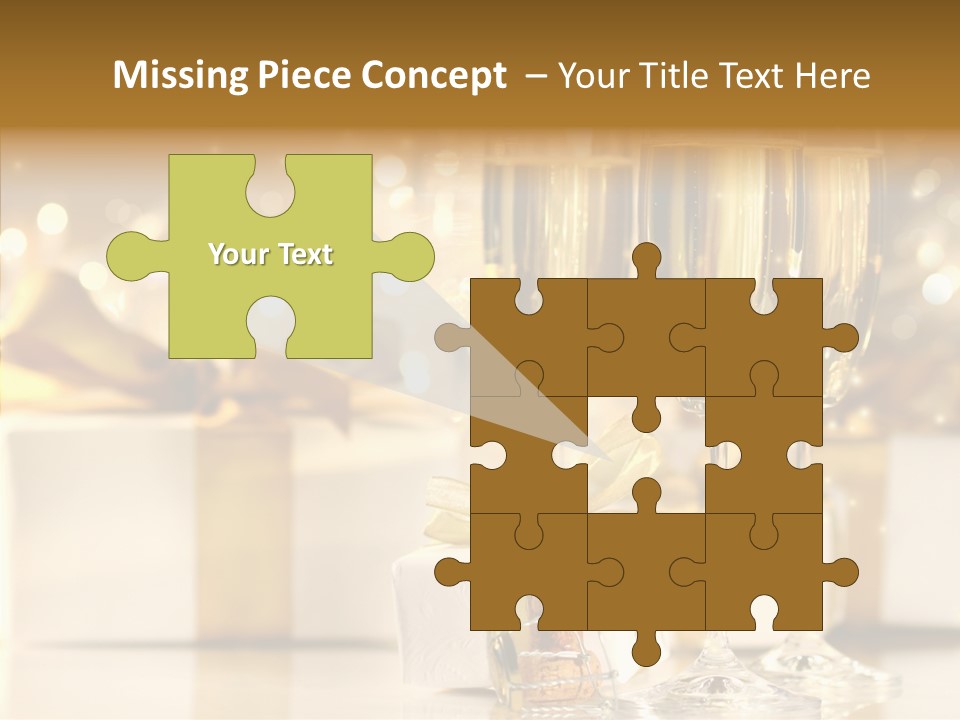 Food Table Rucola PowerPoint Template