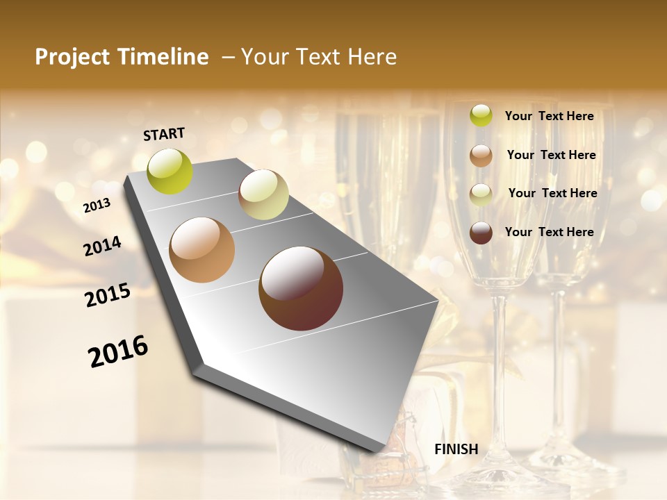 Food Table Rucola PowerPoint Template