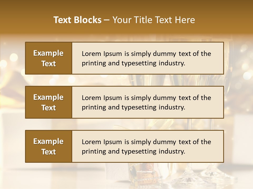 Food Table Rucola PowerPoint Template