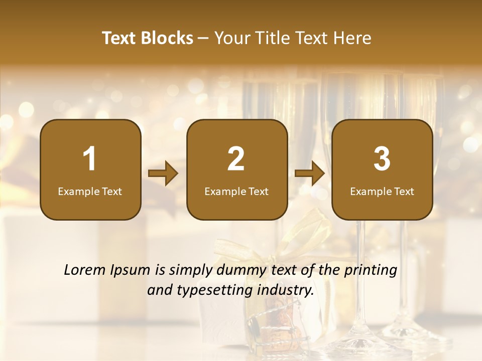 Food Table Rucola PowerPoint Template