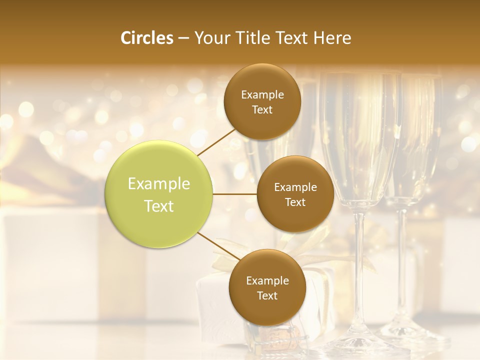 Food Table Rucola PowerPoint Template