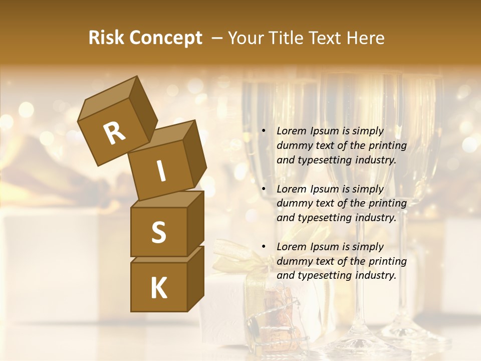 Food Table Rucola PowerPoint Template