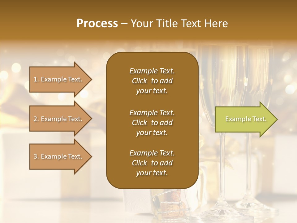 Food Table Rucola PowerPoint Template