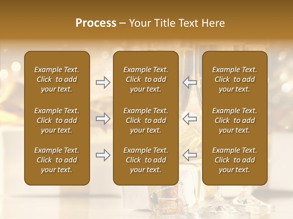 Food Table Rucola PowerPoint Template