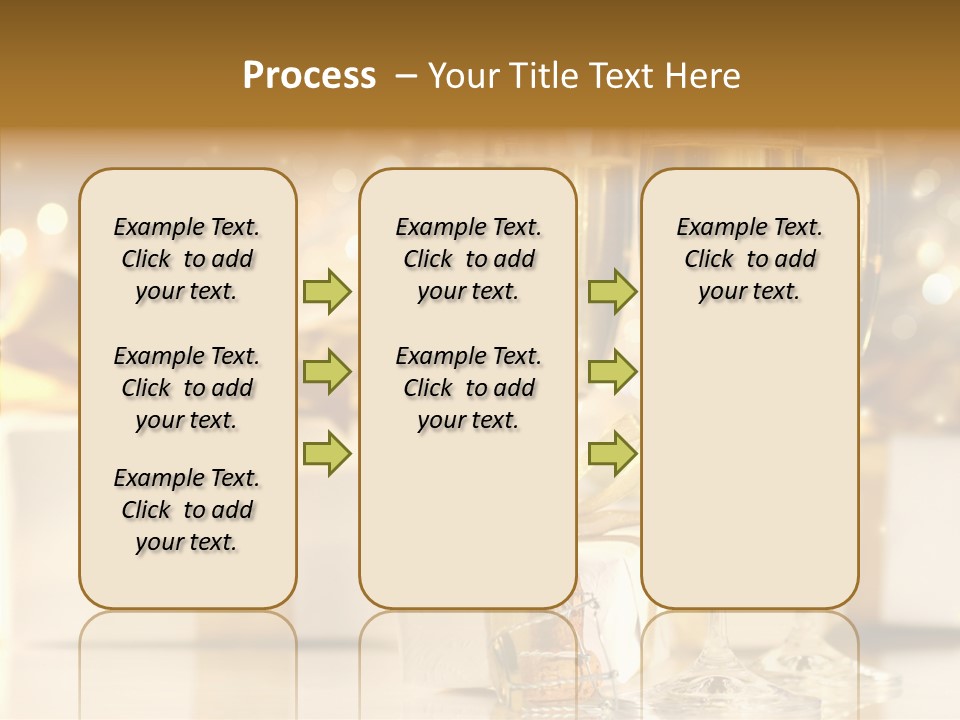 Food Table Rucola PowerPoint Template
