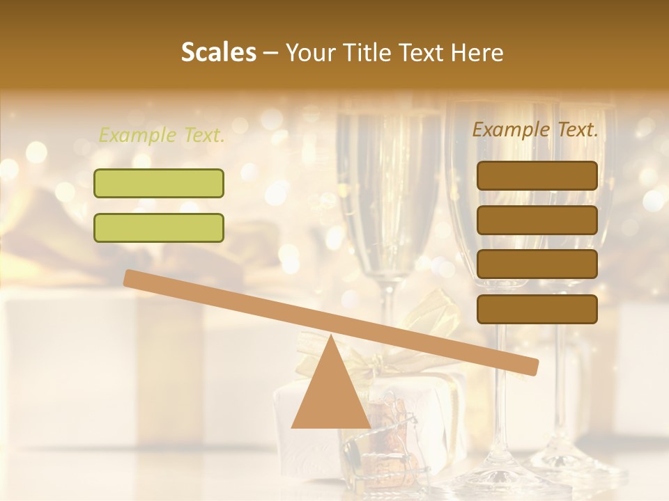 Food Table Rucola PowerPoint Template