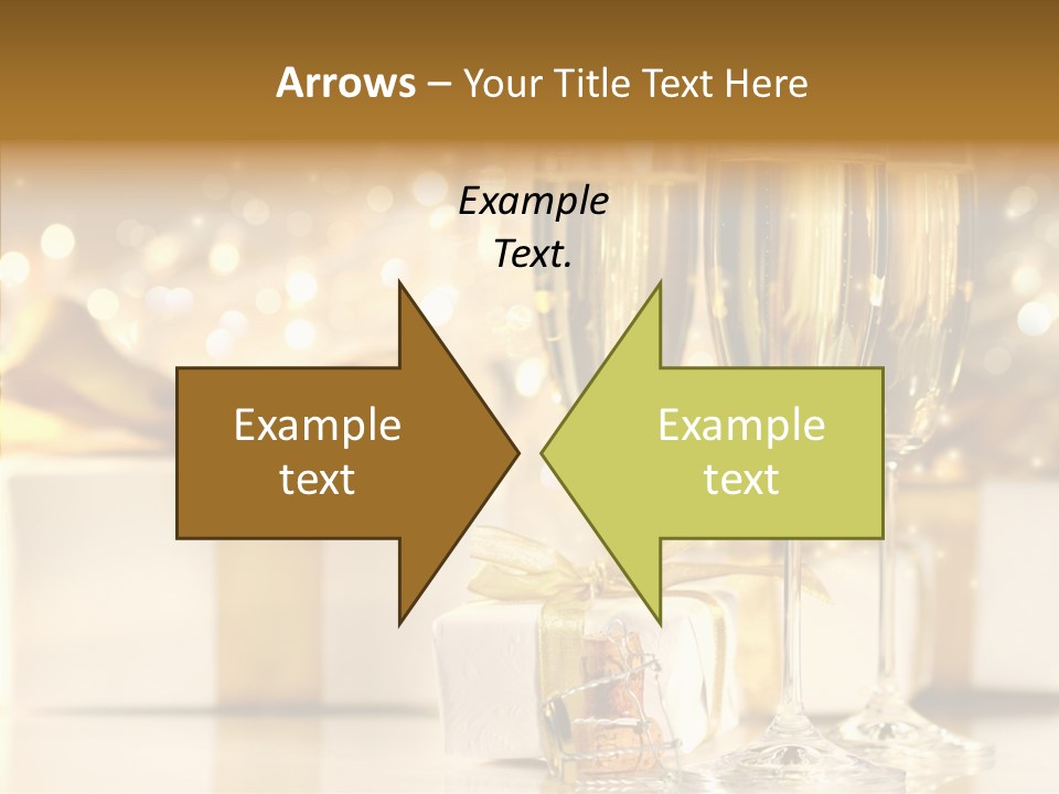 Food Table Rucola PowerPoint Template