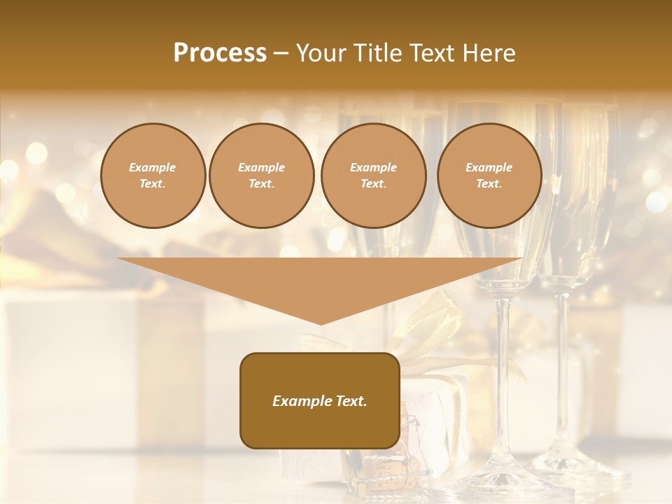 Food Table Rucola PowerPoint Template