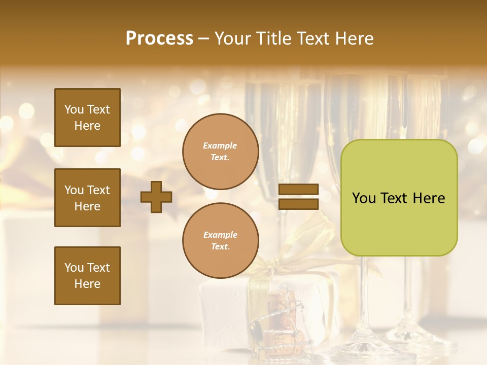 Food Table Rucola PowerPoint Template