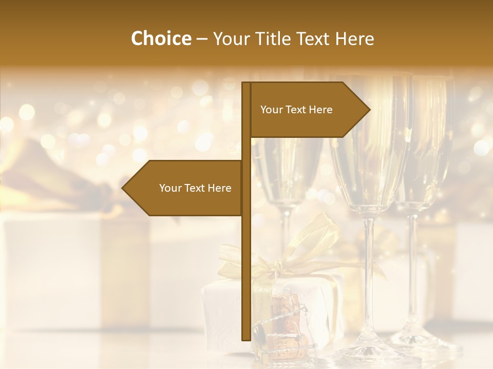 Food Table Rucola PowerPoint Template