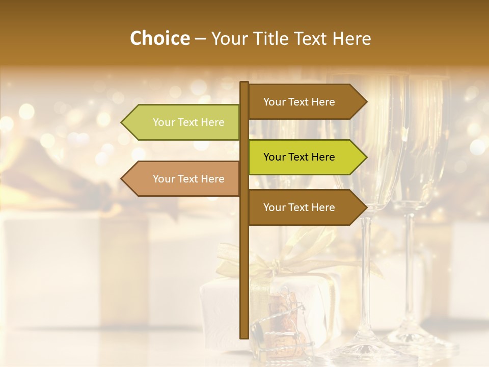 Food Table Rucola PowerPoint Template
