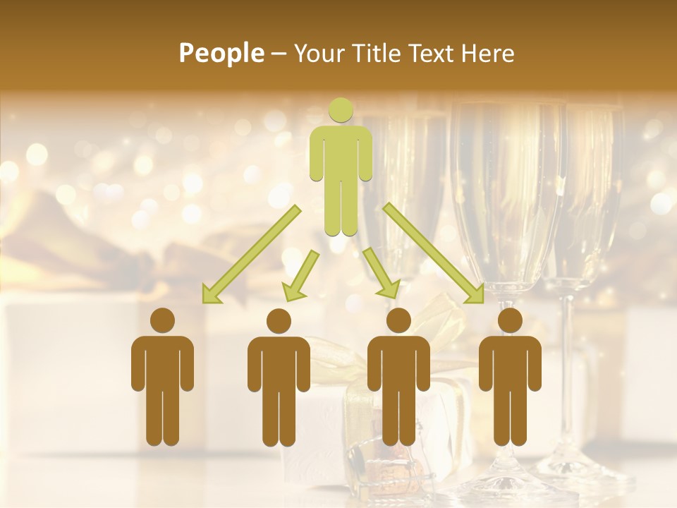 Food Table Rucola PowerPoint Template