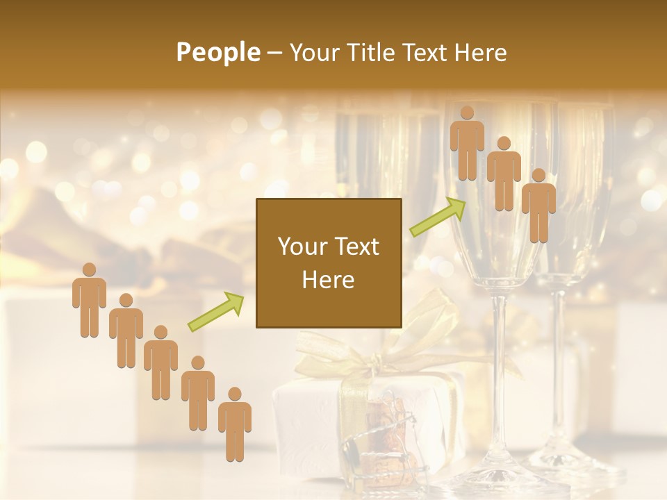 Food Table Rucola PowerPoint Template