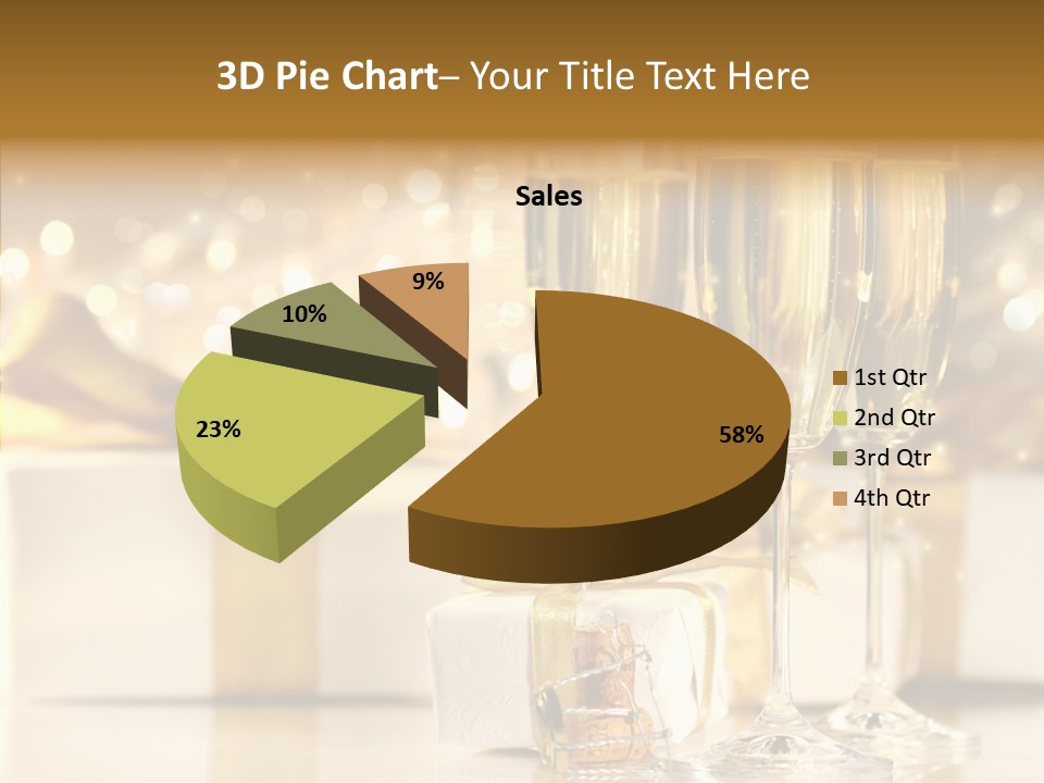 Food Table Rucola PowerPoint Template