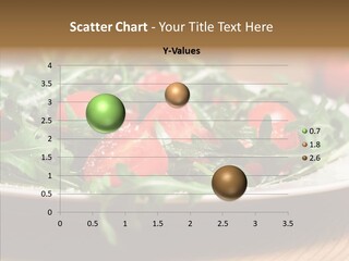 Food Table Rucola PowerPoint Template