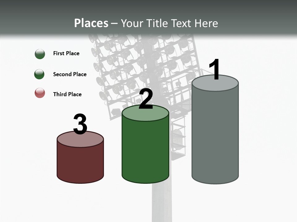 Background Shiny Illuminated PowerPoint Template