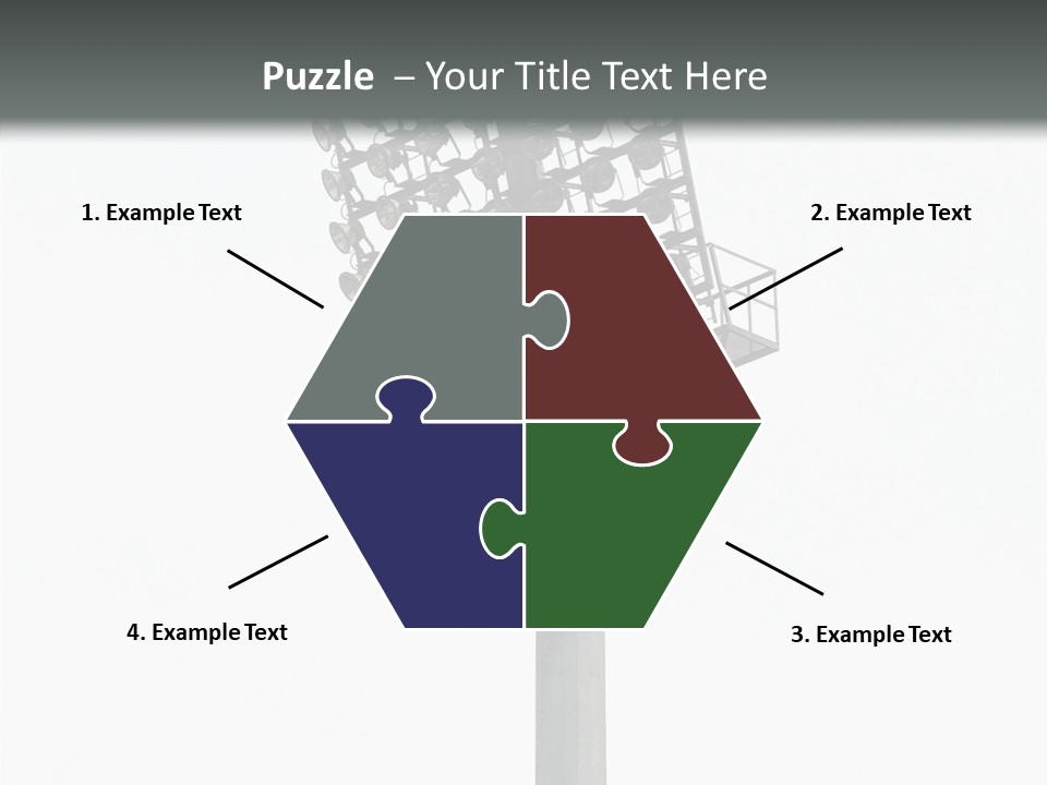 Background Shiny Illuminated PowerPoint Template