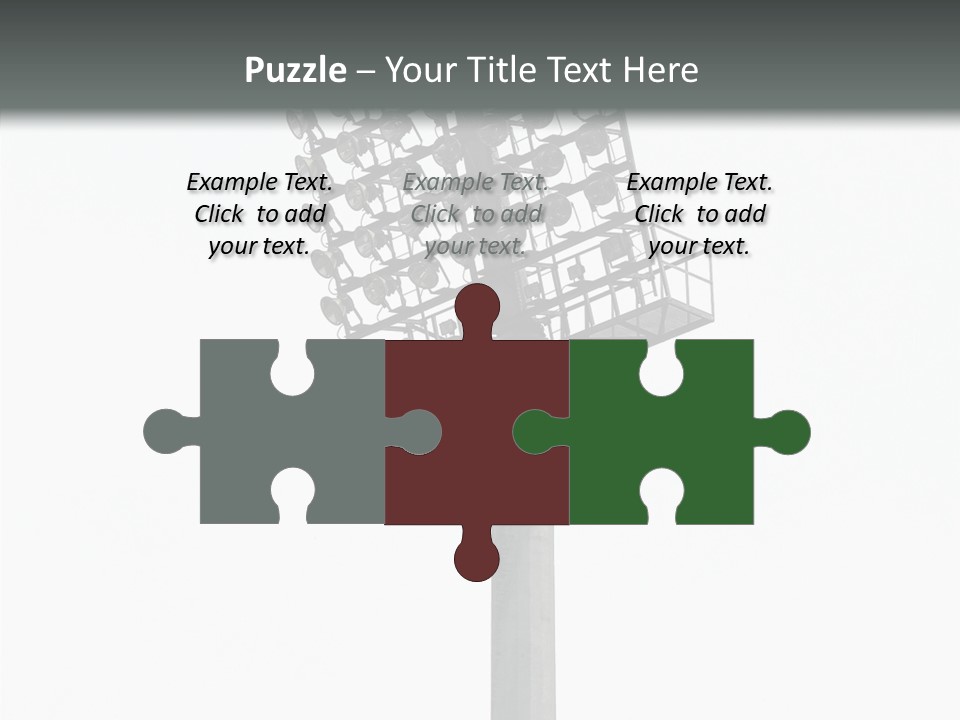 Background Shiny Illuminated PowerPoint Template