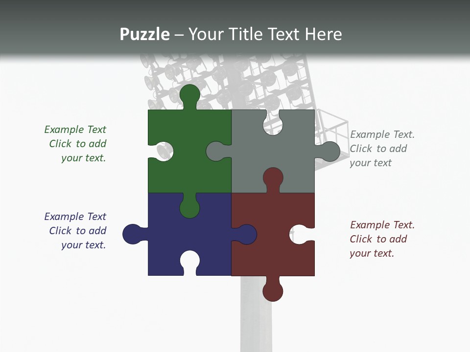 Background Shiny Illuminated PowerPoint Template