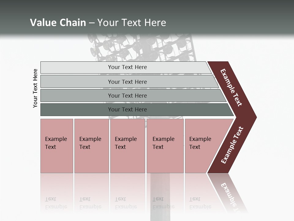 Background Shiny Illuminated PowerPoint Template