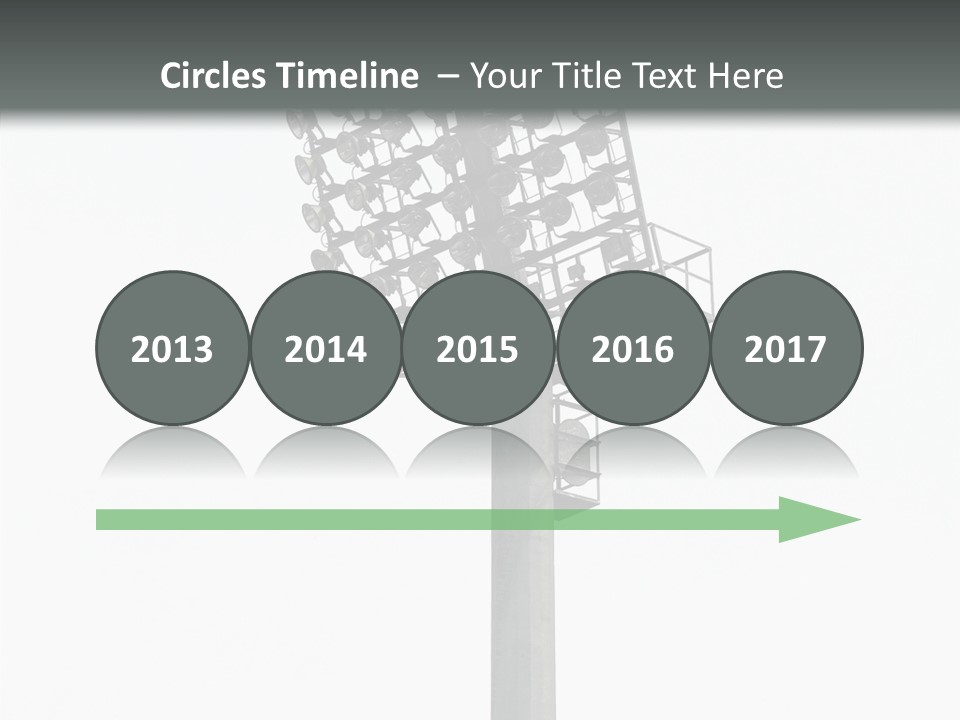 Background Shiny Illuminated PowerPoint Template