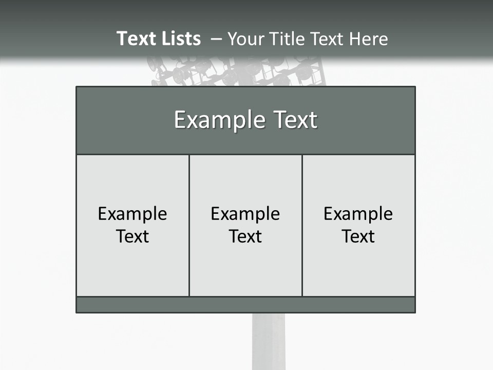 Background Shiny Illuminated PowerPoint Template