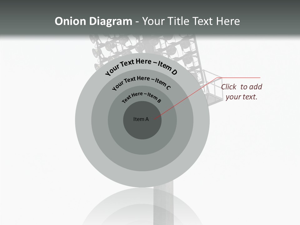 Background Shiny Illuminated PowerPoint Template