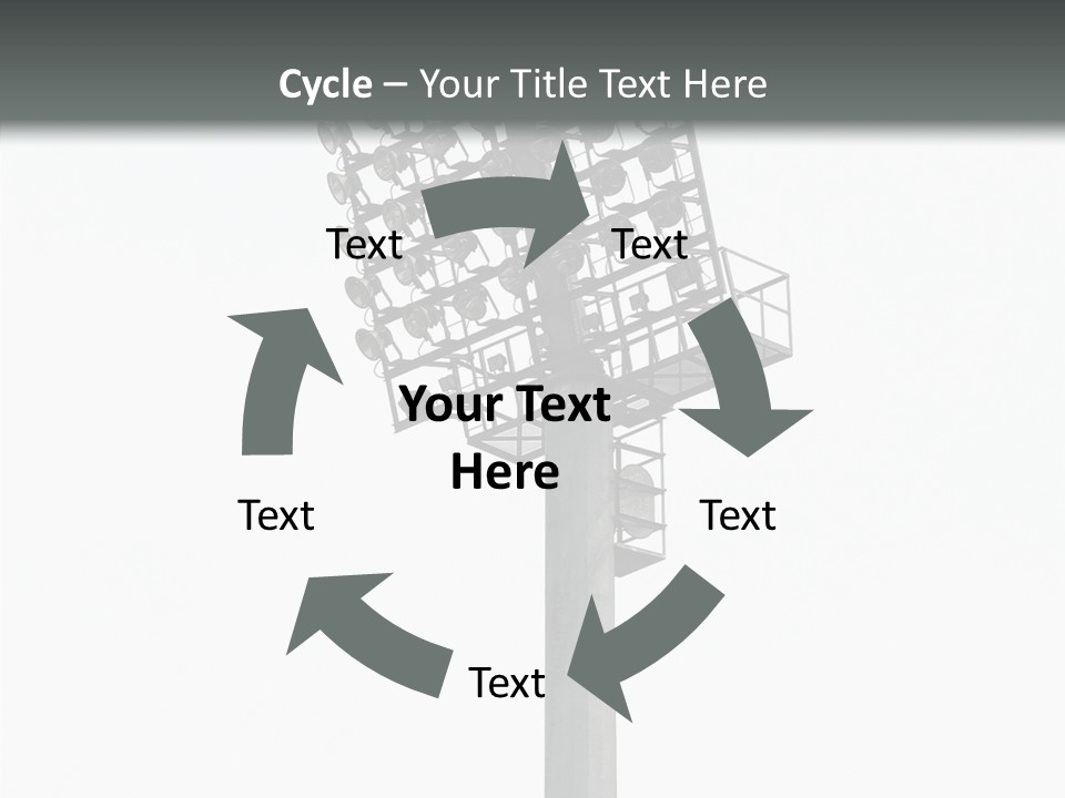 Background Shiny Illuminated PowerPoint Template
