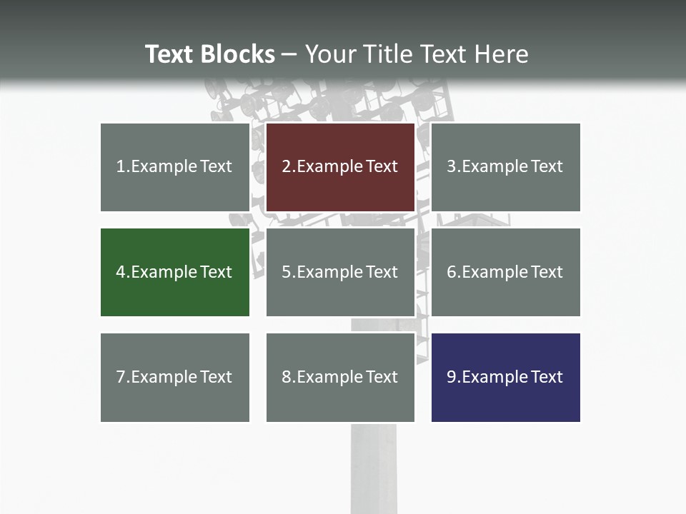 Background Shiny Illuminated PowerPoint Template