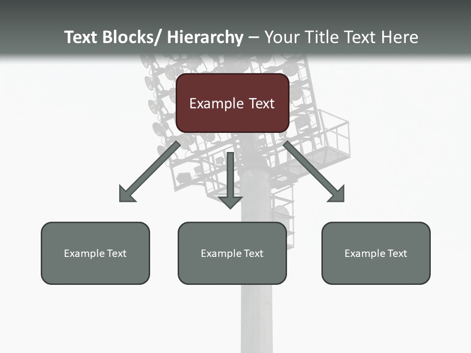 Background Shiny Illuminated PowerPoint Template