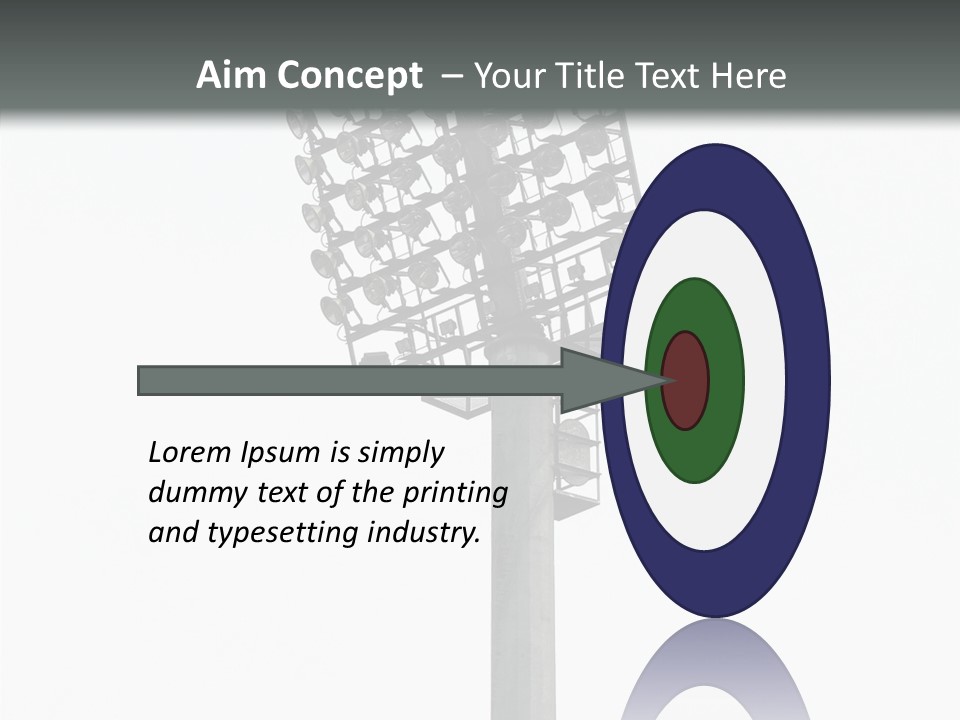 Background Shiny Illuminated PowerPoint Template