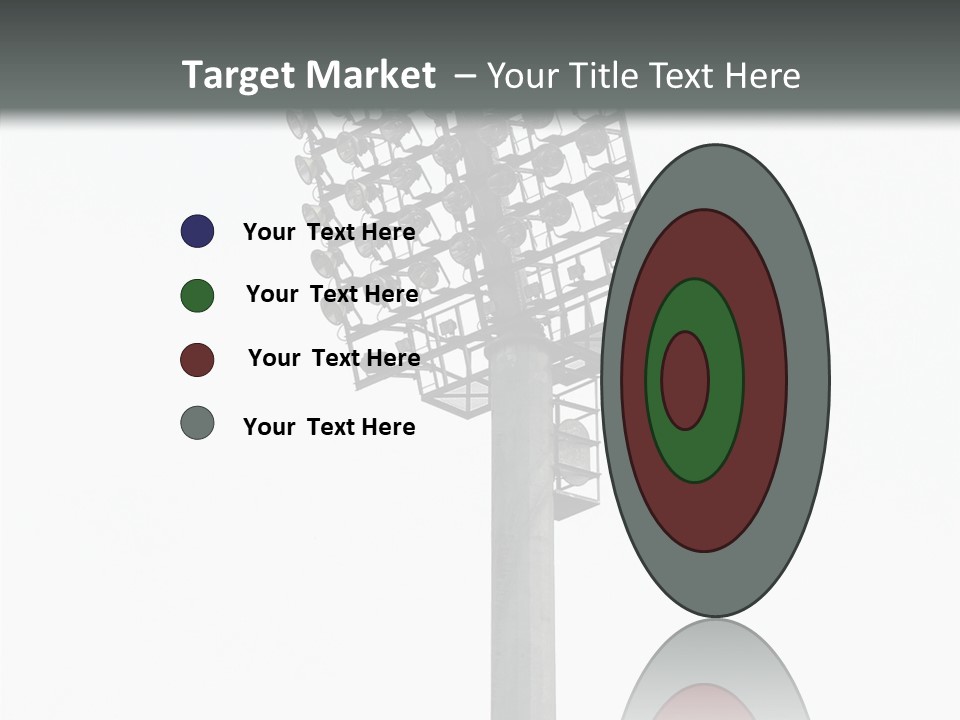 Background Shiny Illuminated PowerPoint Template