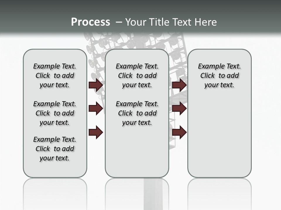 Background Shiny Illuminated PowerPoint Template
