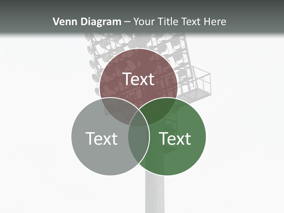 Background Shiny Illuminated PowerPoint Template