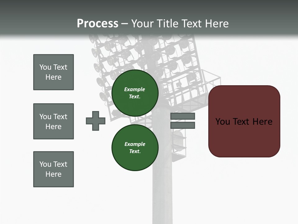 Background Shiny Illuminated PowerPoint Template